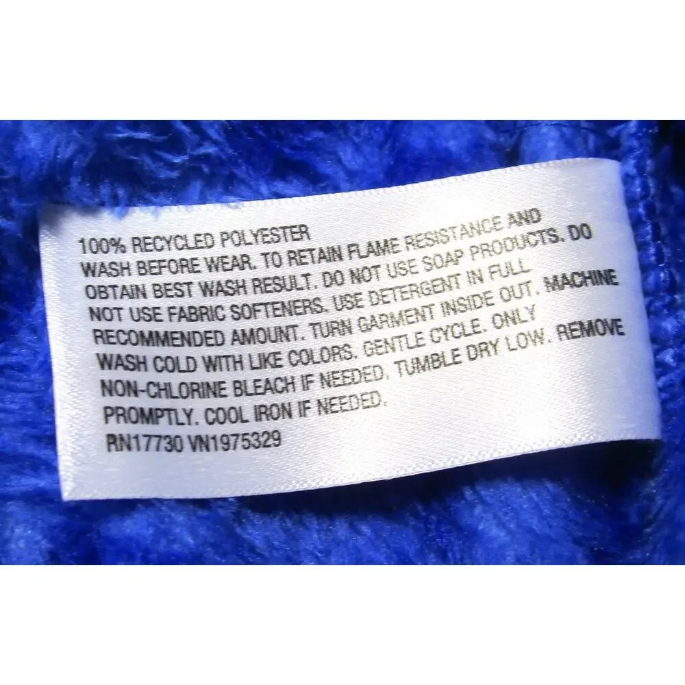 Cat & Jack Boy's Fleece Sleep Pants Blue & Black Geometric Shapes Size Small 6/7